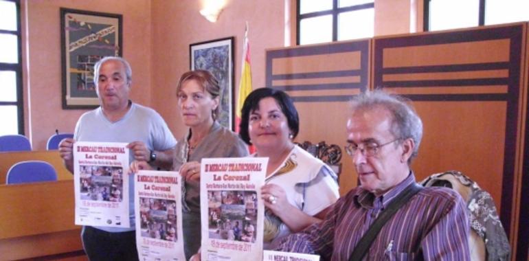 Los Pataqueros celebran el II Mercáu Tradicional el día 18 en La Cerezal-Santa Bárbara