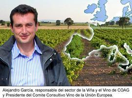 COAG expone los 27 su rechazo a la liberalización de plantaciones de viñedo