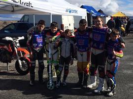 Los pilotos de Principado Moto Team rozan el podium en Karpetania