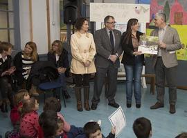 El Colegio Rural Pintor Álvaro Delgado, un as del reciclaje 'centro Triple erre'