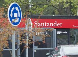 El Santander anuncia'l zarru d'hasta 450 oficines mientres l'añu