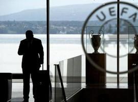 Registro en la sede en Suiza de la UEFA por el caso de los 'Panama Papers'  