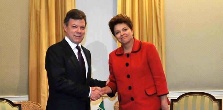 Colombia y Brasil comparten preocupación por la situación financiera internacional 