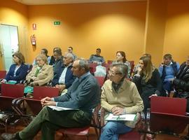 Encuentro con empresarios del 'Café Camino', rumbo a Tineo