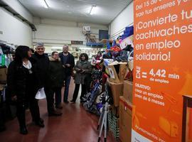 Los asturianos donan 15.150 kilos de objetos usados a Emaús en la recogida solidaria de Cogersa