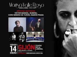 Suena la mina con Marisa Valle Roso en el concierto de Gijón