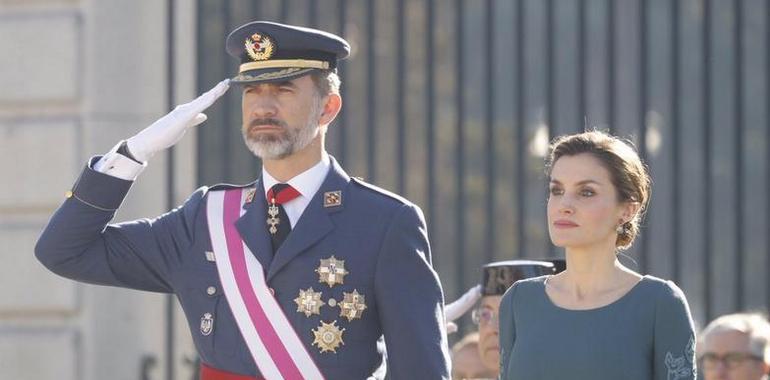 Los reyes presiden la celebración de la Pascua Militar