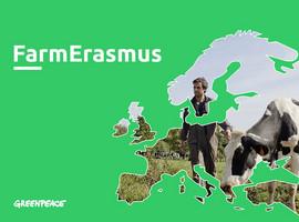 Greenpeace lanza el Erasmus para granjeros