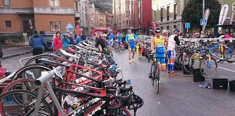 114 deportistas en el V Duatlón de Morcín