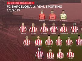 Sporting versus Barça: Buscando el primer gol