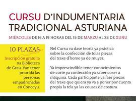 Curso en Grau de Indumentaria Tradicional Asturiana