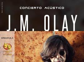 El asturiano J.M. Olay presenta su nuevo disco 'Muzak' en el café Lord Byron de Avilés