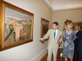 Aguirre inaugura la exposición "Granada en Sorolla", en el Museo Sorolla de Madrid