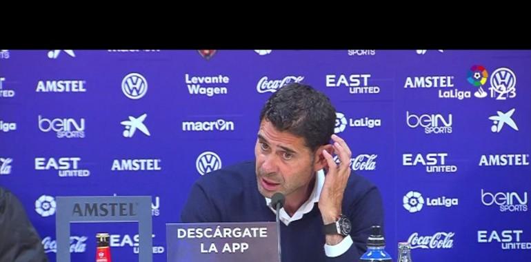 Fernando Hierro: "Competimos de tú a tú ante un equipo de Primera"