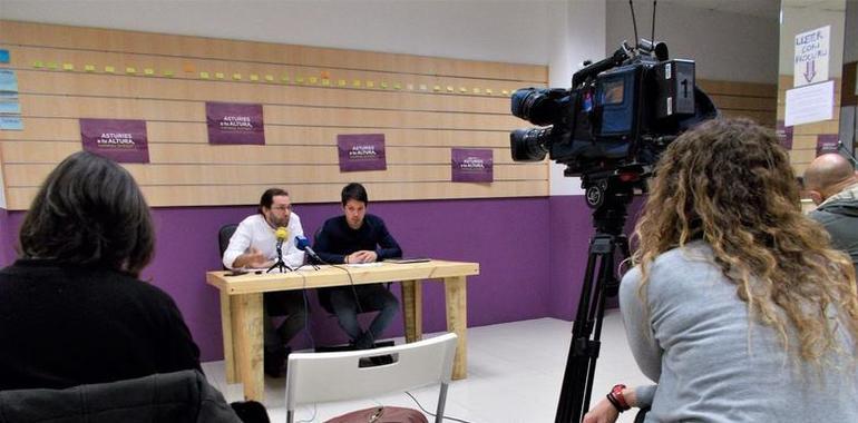 Podemos: Los Presupuestos Generales del Estado son un insulto a Asturias