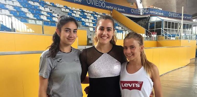 Tres asturianas en el España de patinaje artístico