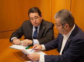 Caja Rural de Asturias cede una nueva nave al Banco de Alimentos de Asturias