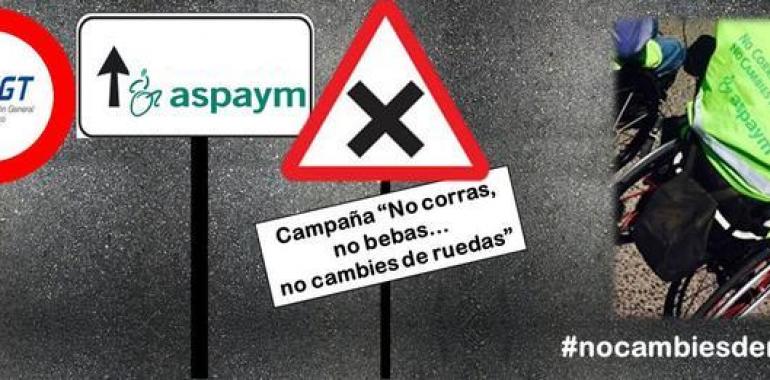 ASPAYM: “No corras, no bebas…no cambies de ruedas”