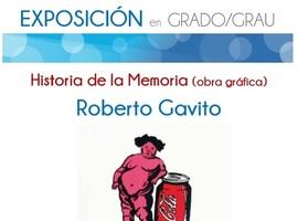 Grado inaugura hoy la exposición de la obra gráfica de Roberto Gavito
