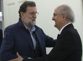  Rajoy recibe al opositor venezolano huido Antonio Ledezma 