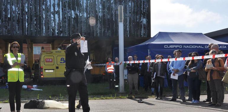La Central Térmica de Aboño se prepara para una emergencia