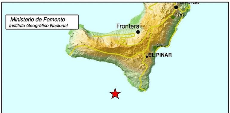 Alarma en El Hierro tras producirse al suroeste de El Pinar un sismo de magnitud 4.3