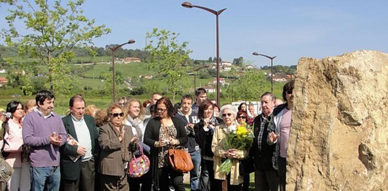 Gijón dedica un parque a Rafael Marcos Delgado, "Falín"