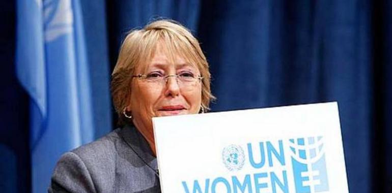 Michelle Bachelet: "La proporción de víctimas alcanza un 76 % de la población femenina mundial"