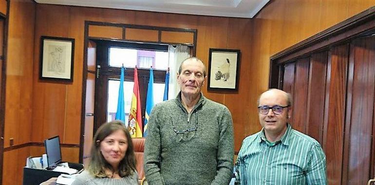 Coportavoces de EQUO se reúnen con el alcalde de Langreo