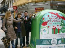 Campaña solidaria del Ayuntamiento de Oviedo y Ecovidrio 