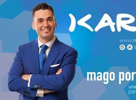 El asturiano Karim 'mago por un día' muchos días en Madrid