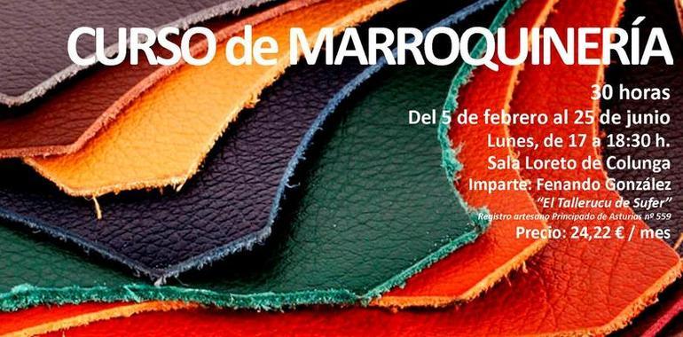 Curso de Marroquinería en Colunga