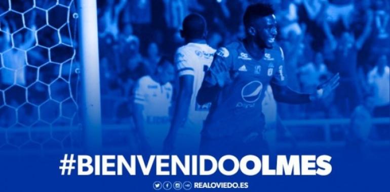 El delantero colombiano Olmes incorporado al Real Oviedo