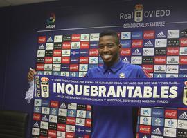 Presentado Olmes García, nuevo jugador del Real Oviedo