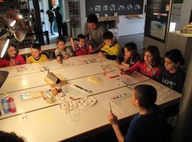 Pequeños canteros y arquitectos en los talleres del Centro del Prerrománico Asturiano
