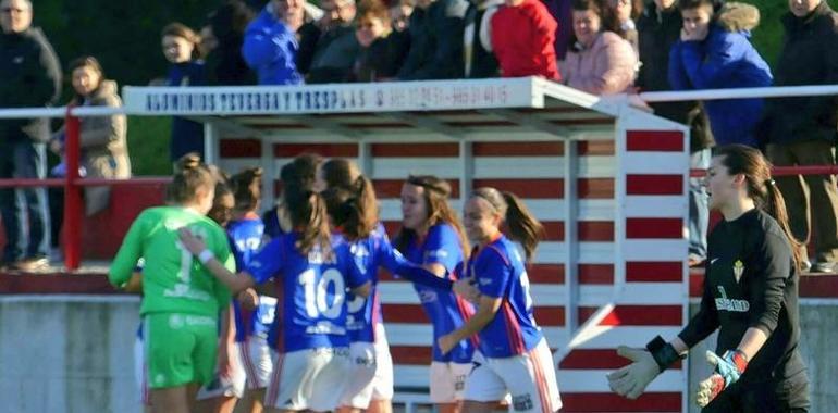 El Real Oviedo Femenino se lleva el derbi ante el Sporting