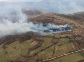 Un investigado y una denuncia por la Guardia Civil por incendios forestales