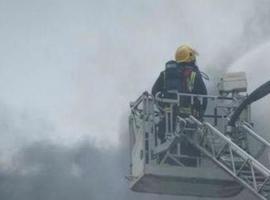 Extinguido un incendio en una vivienda de Siero